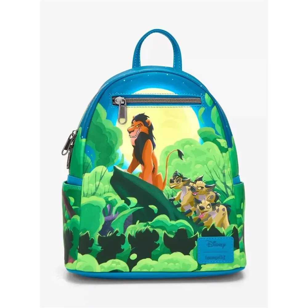Loungefly Disney The Lion King Scar & Hyenas Mini Backpack